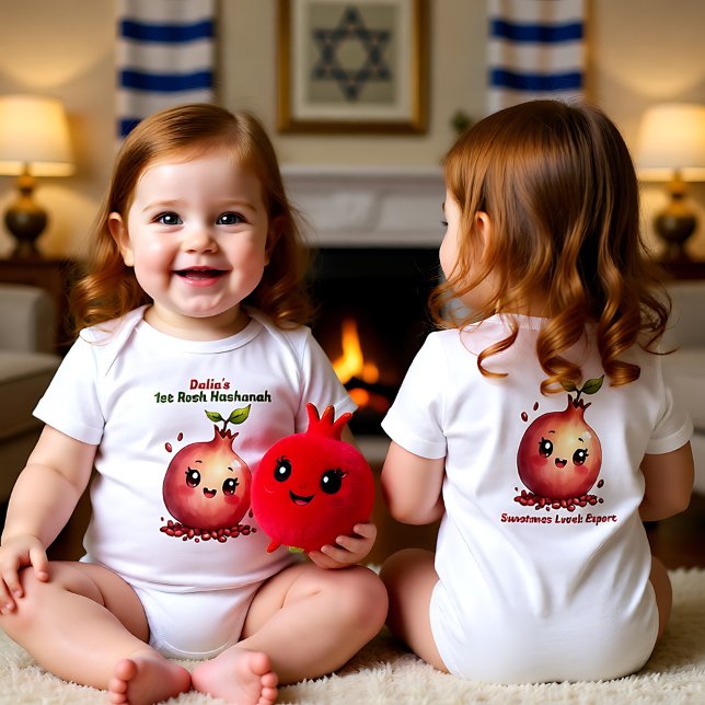 1:a Fruktsamma Början T Shirt (1st Fruitful Beginnings Baby Bodysuit)