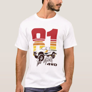 1:a Gen 1981 Toyota 4WD Lastbil Tshirt T Shirt