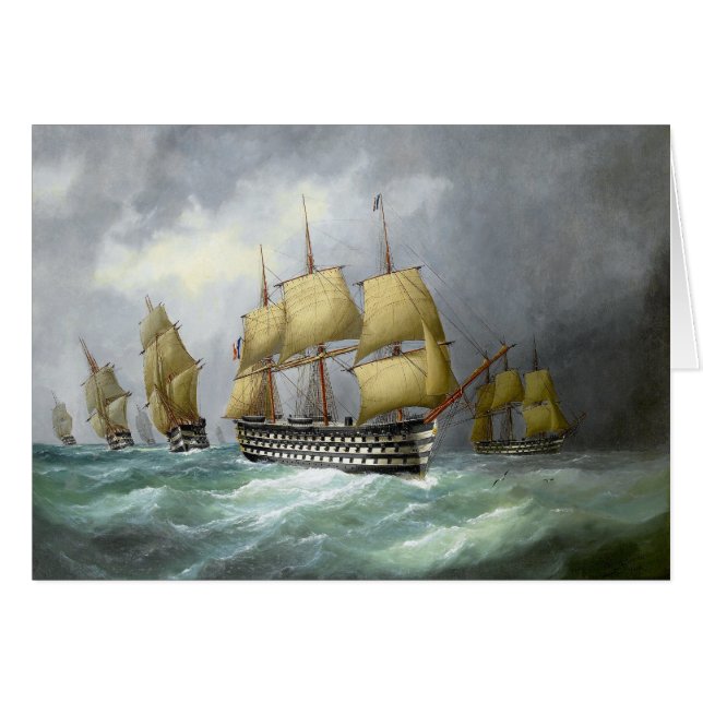 1:a generationens batterilösningar 1884 hälsningskort (Framsidan Horizontal)