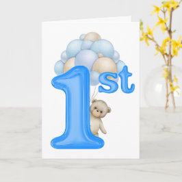 1:a Grattis på födelsedagen Kort