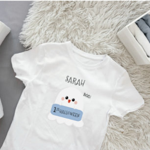 1:a Halloween Cute Ghost T Shirt