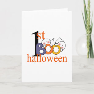 1:a Halloween Ghost BOO! Kort