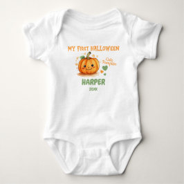 1:a Halloween Glad Söt Pumpkostym T Shirt