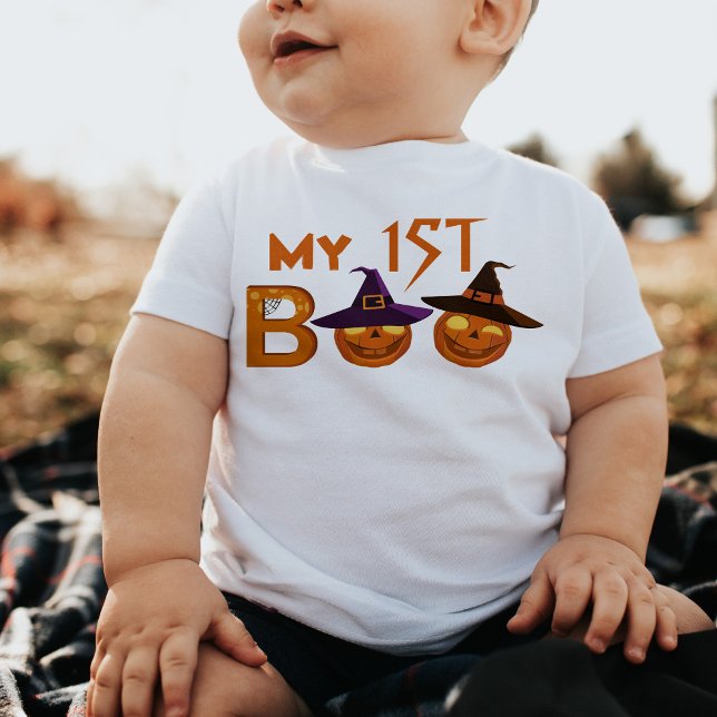 1:a Halloween Illustration Baby T-Shirt (Skapare uppladdad)
