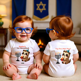 1:a Hanukkah Tiny Toes, Major Mazel T Shirt