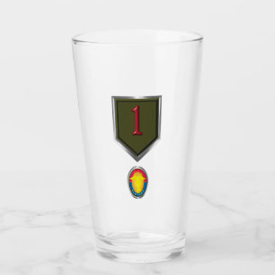 1:a infanteridiv "Big Red One"-lappar Glaskopp