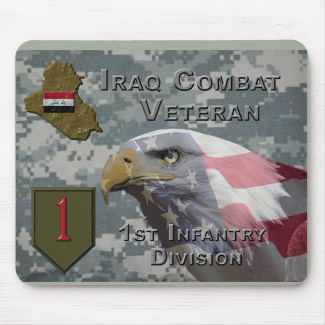 1:a infanteridivisionen Irak Combat Veteran Musmatta (Framsidan)