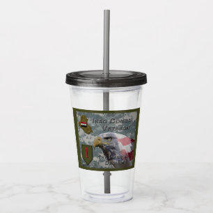 :  1:a infanteridivisionen Irak veteran Take Away Mugg