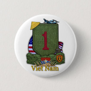 1:a infanteridivisionen Vietnam krig-veterinär But Knapp