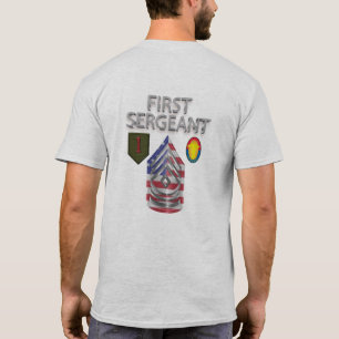 1:a infanteridivisionens förste sergeant t shirt