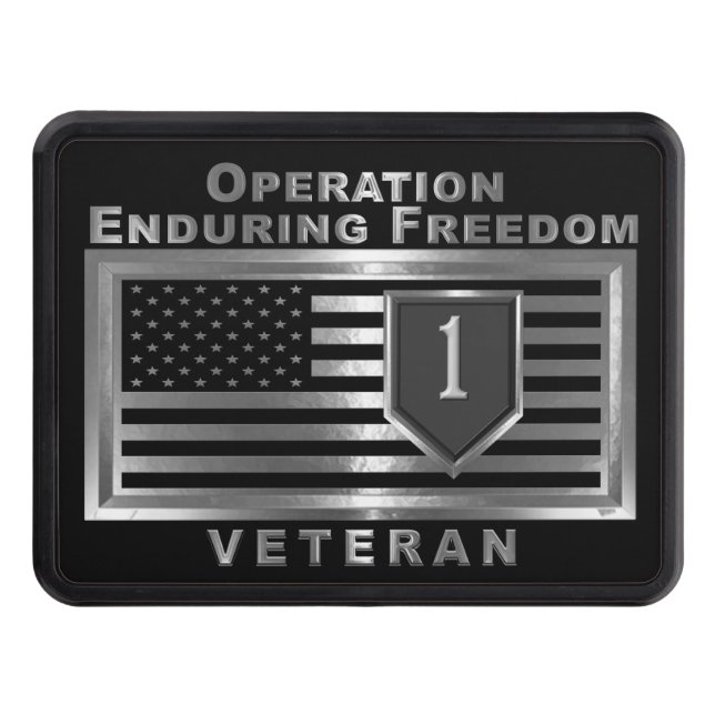 1:a infanteridivisionens operation Enduring Freedo Dragkroksskydd (Framsidan)