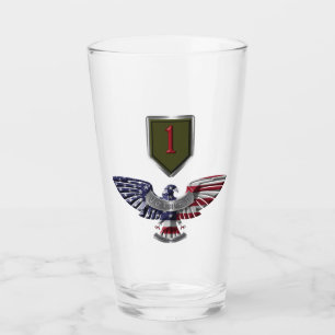 1:a infanteriet "Big Red One Eagle" Glaskopp