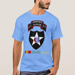 1:a Infantry Co 2:a ID SSI w KOREA SVC X T Shirt