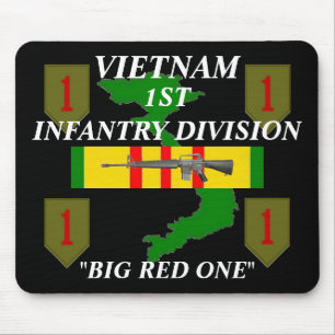 1:a Infantry Vietnam Mousepad Musmatta