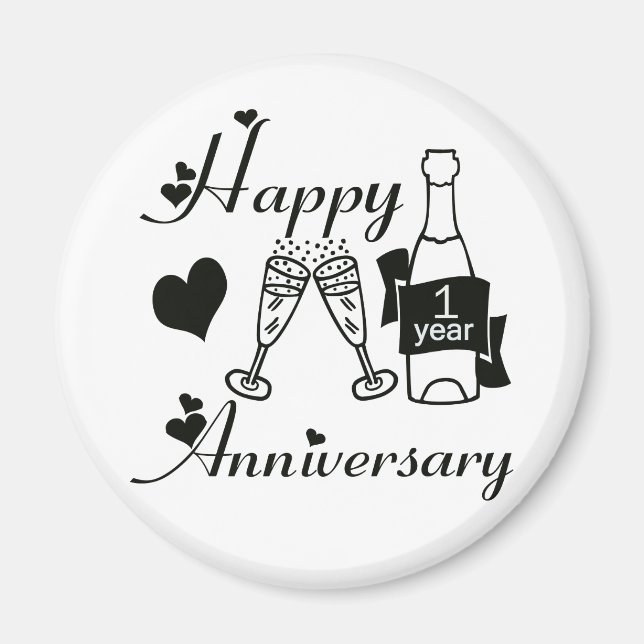 1:a Jubileum Magnet (Framsidan)