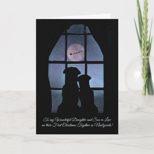 1:a jul tillsammans med dotter och son in law helgkort