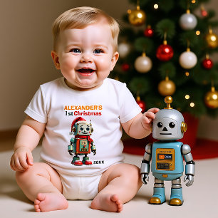 1:a julen, egen text, Santa-Bot debuterar T Shirt