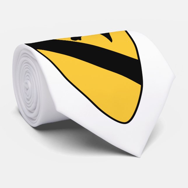 1:a kavalleridivisionen Patch Patriotic Slips (Rullad)