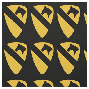 1:a kavalleridivisionen Patch Patriotic Tyg