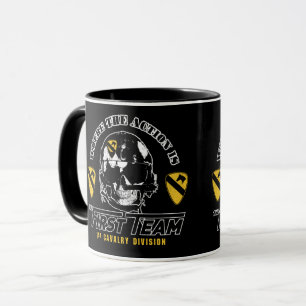 1:a kavallerienheten mugg