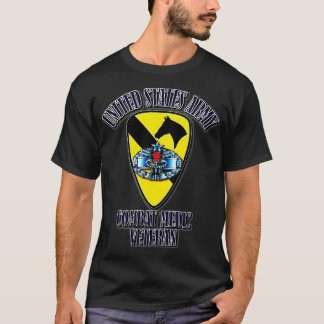 1:a Kavalry-divisionen Kambat Medic Veteran T Shirt