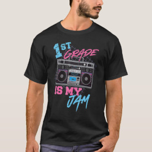 1:a Klass är min Vintage i Sylt 80-talet Boombox T Shirt
