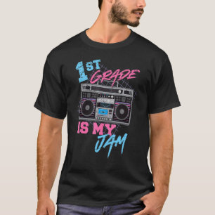 1:a Klass är min Vintage i Sylt 80-talet Boombox T Shirt