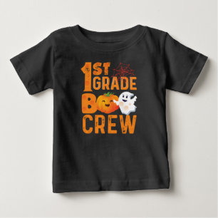 1:a Klass Boo Crew Halloween Cute Pumpkin T Shirt