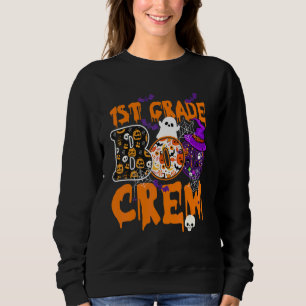 1:a klass Boo Crew lärare elev Halloween-kostym T Shirt