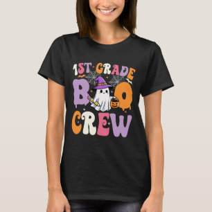1:a Klass boo Crew-talesman första Klass Halloween T Shirt