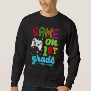 1:a klass Game On First Video Controller Lärare K Lång Ärmad Tröja