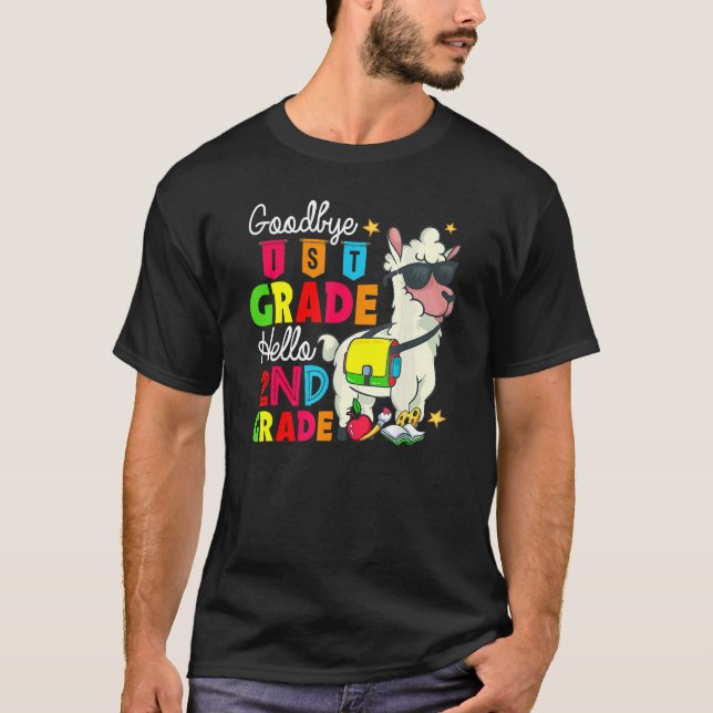 1:a Klass Hej 2:a Klass Llama tillbaka till SC T Shirt (Framsida)