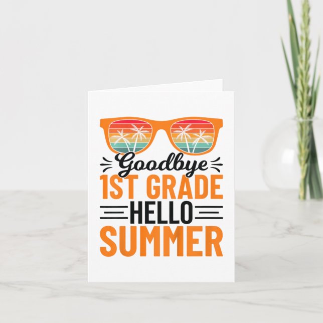 1:a klass Hej sommar 3  Kort (Framsida)