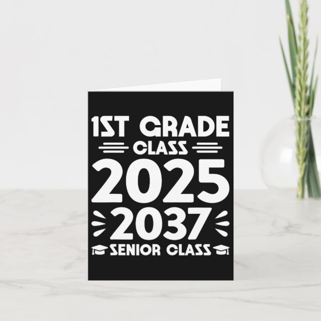 1:a klass klass 2025 framtida senior klass 2037 kort (Framsida)