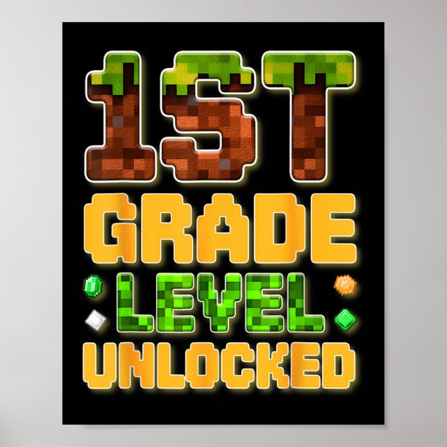 1:a Klass-klassens olåsta spelskolvisa för Kid Poster (Framsidan)