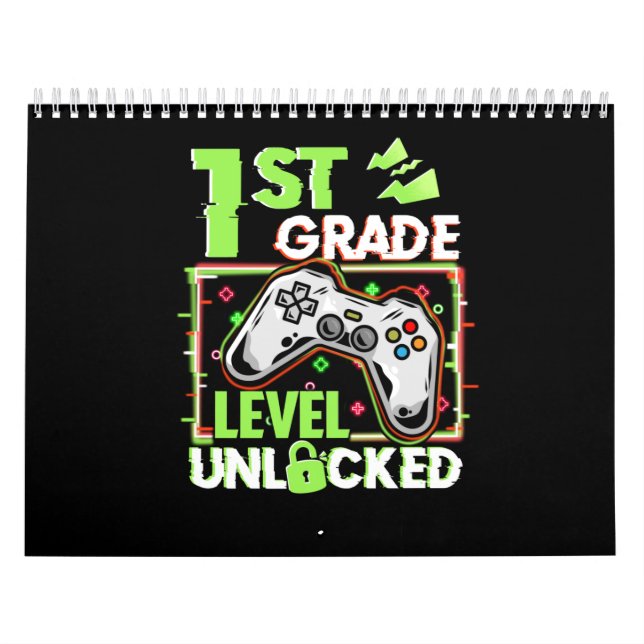 1:a Klass-nivån olåst Kalender (Omslag)