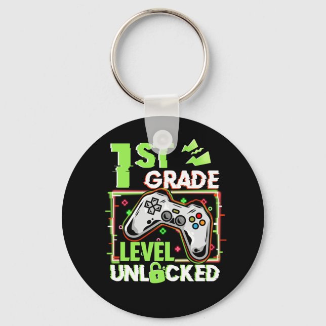 1:a Klass-nivån olåst Nyckelring (Framsida)