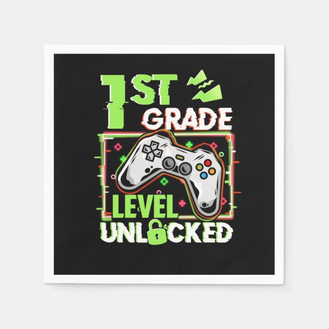 1:a Klass-nivån olåst Pappersservett (Framsidan)