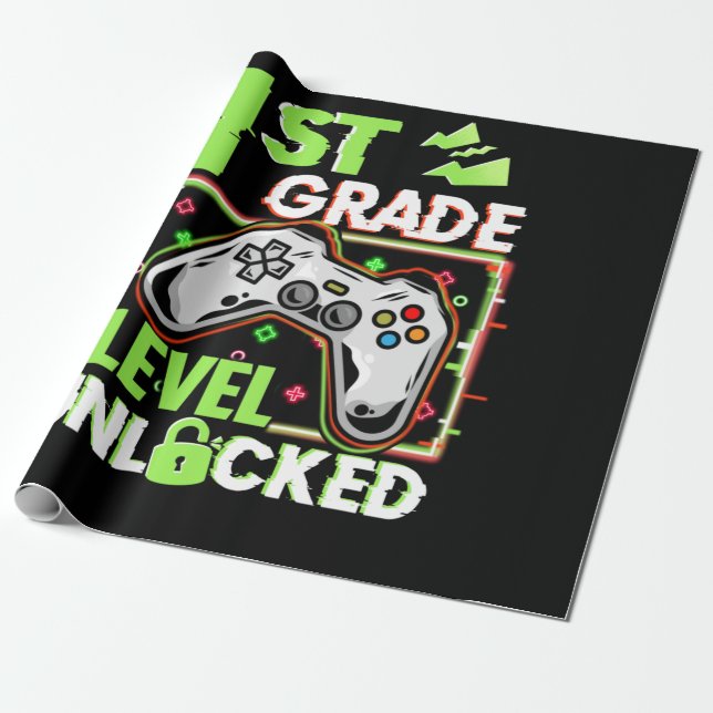 1:a Klass-nivån olåst Presentpapper (Utrullad)