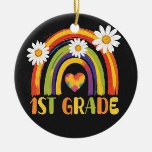 1:a klass-regnbågen back to school Ornament