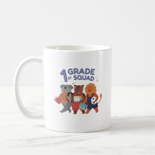 1:a Klass-rutans djurdesign Kaffemugg
