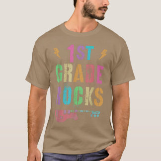 1:a KLASS Sten Student Lärare FÖRST Grader Sten T Shirt