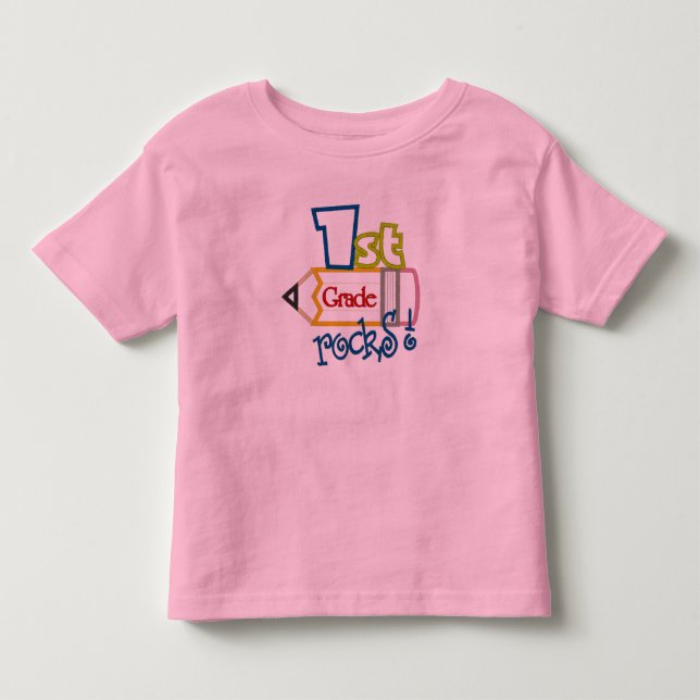 1:a Klass Sten T-Shirt (Framsida)