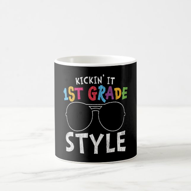 1:a klass stil första dagen på skolan elevpresent kaffemugg (Center)