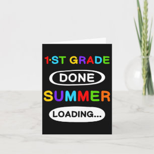 1:a Klass Studenten 1:e Klass - klar sommarlast Kort