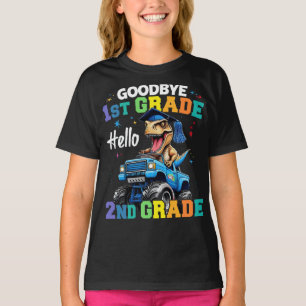 1:a Klass Studenten T Rex Monster Lastbil Shirt