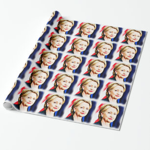 1:a kvinnans president Hillary Clinton 2016 Presentpapper