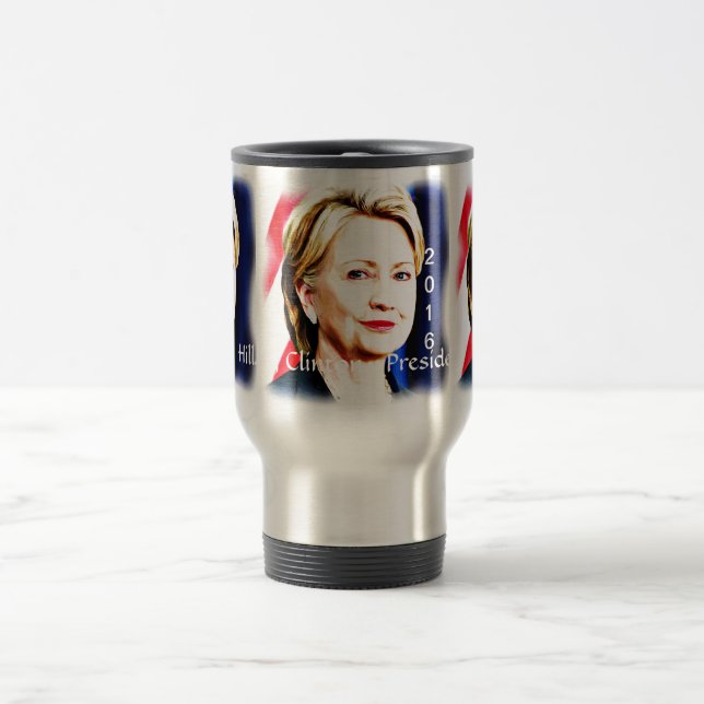 1:a kvinnans president Hillary Clinton 2016 Resemugg (Center)
