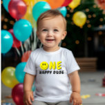 1:a Lycklig-Gulten Smile T Shirt<br><div class="desc">Vi lägger alltid till nya mönster varje vecka!</div>