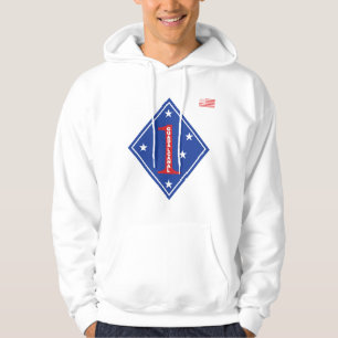 1:a marindivisionen (Förenade Stater) Hoodie